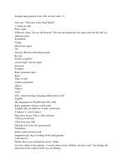 Image result for ASL Lecture