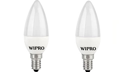 Buy wipro 3W e14 LED Bulb ( WHITE, Garnet , Pack of 2 ) Online at Low ...