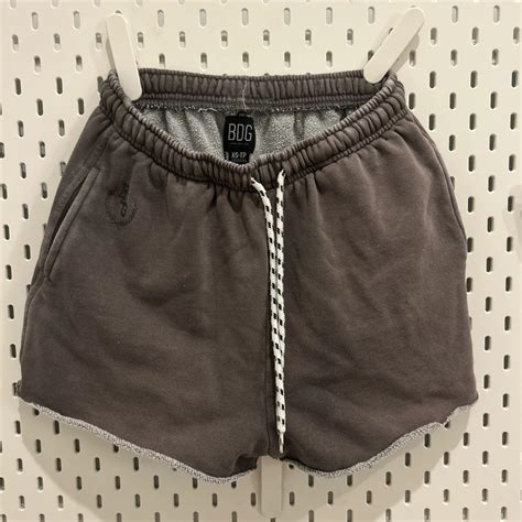 bdg high waisted grey shorts - Depop