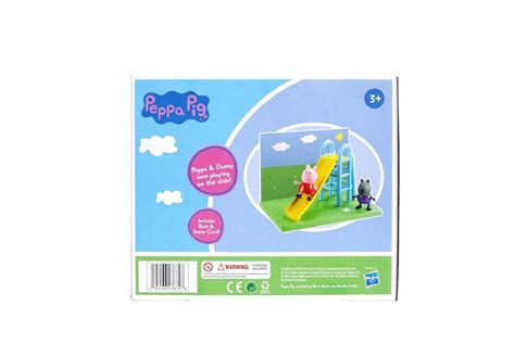 Buy PEPPA PIG Playground Slide Themed Preschool Toy and Danny Dog ...