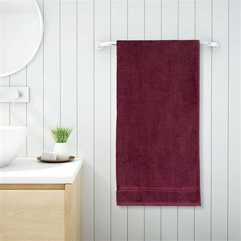 Welspun 100% Cotton Bath Towel Anti Bacterial Bright Colours High ...