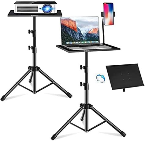 BROLAVIYA Multi-Purpose Projector Tripod Stand, Laptop/Mobile stand ...