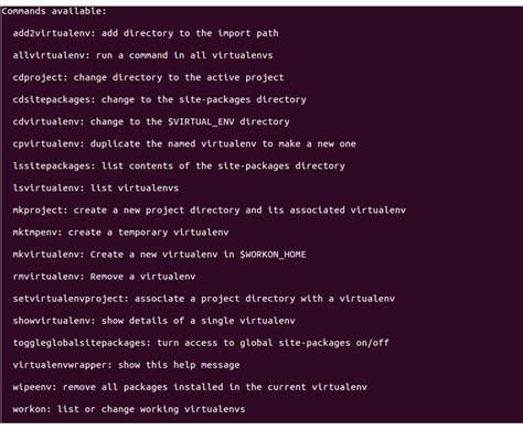 Image result for Python Code for Installing Virtual En From Console