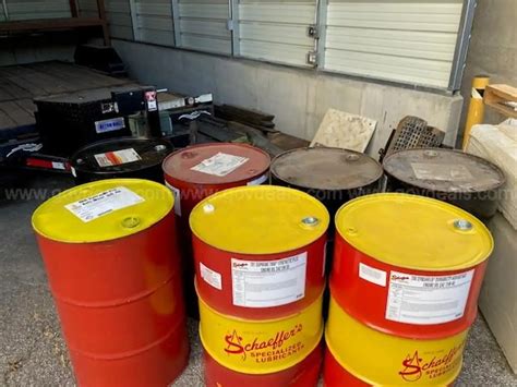 Empty Oil Drums | GovDeals