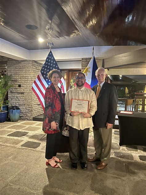 Christopher Ilagan on LinkedIn: Thank you US Ambassador to the Philippines Mary Kay Carlson, DCM ...