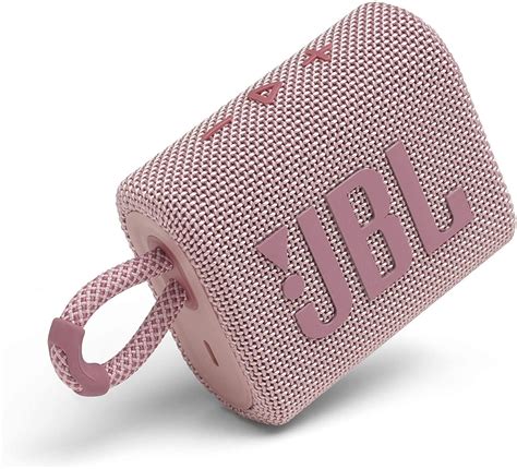 JBL GO 3 Portable Waterproof Bluetooth Speaker - Pink | Walmart Canada