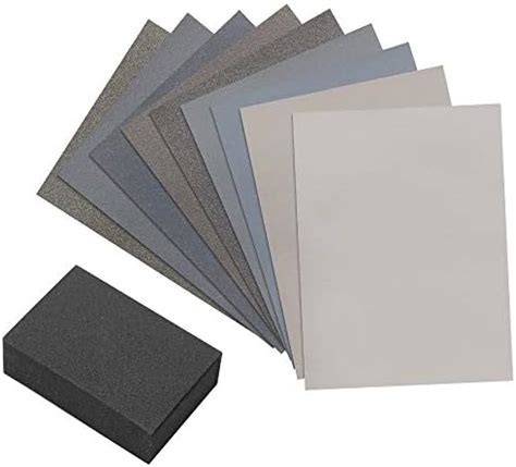 Micro Mesh Sanding Sheets Introductory Wood Kit Model: Amazon.in: Home ...