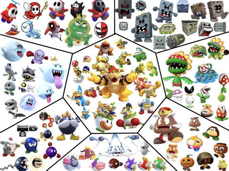 Nintendo Mario Enemies