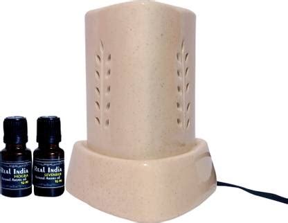 Real Product India Ceramic Electric Aroma Oil Burner / Diffuser comes ...