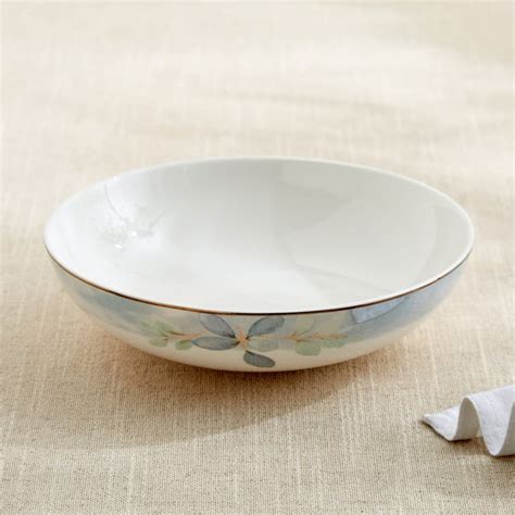 Buy Altius Periwinkle Bone China Floral Print Deep Dish - 700ml from ...