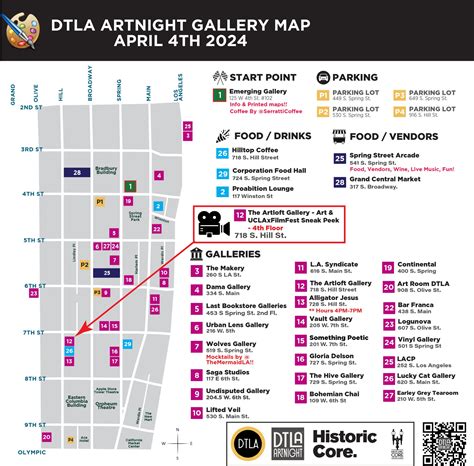 Visitor Guide – DTLA ArtNight