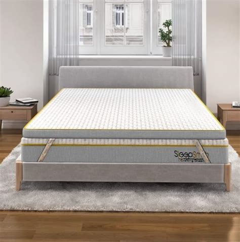 The White Willow Mattress Topper for Single Bed 72"x30"-1" Padding ...