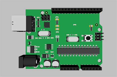 How Arduino Project Model in AutoCAD 的图像结果