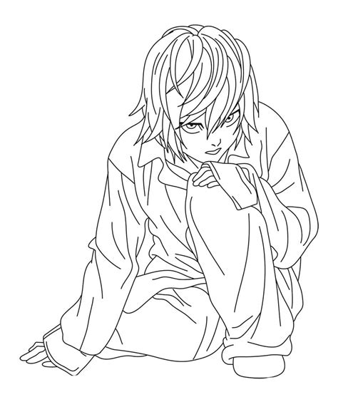 Near Death Note Drawing