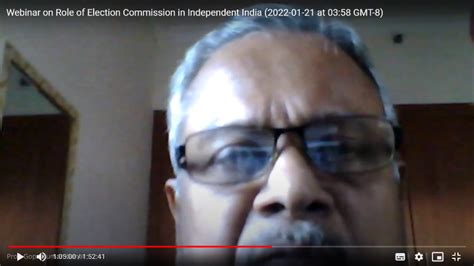 IPF webinar on "Role of Election Commission in Independent India ...