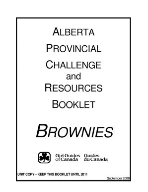 Fillable Online Challenges - Camping - Girl Guides of Canada. Fax Email ...