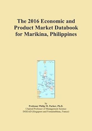 The 2016 Economic and Product Market Databook for Marikina, Philippines ...