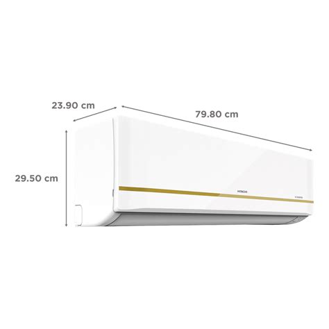 Buy Hitachi Shizen 3100S 1 Ton 3 Star Inverter Split AC (Copper ...
