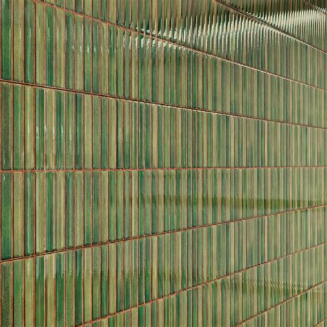 Faux Subway Wall Tile TL 05376 I Miraq Kitkat Forest Green 2 ft x 1 ft ...