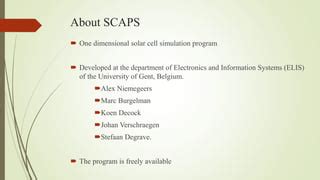 Image result for Introduction of Scap 1D Software