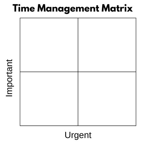 Image result for Editable Time Management Matrix