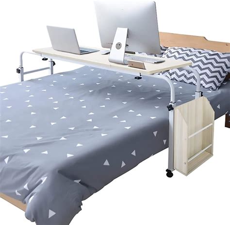 Amazon.com: Over-Bed Tables,Hospital Bed Table,Overbed Table with ...