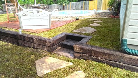 Railroad Tie Retaining Wall Plans