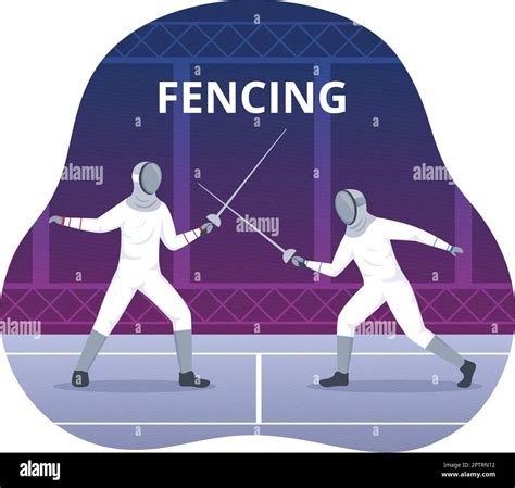 Fencing Sport Clipart
