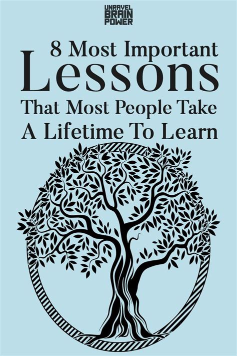 Image result for 8 Life Lessons
