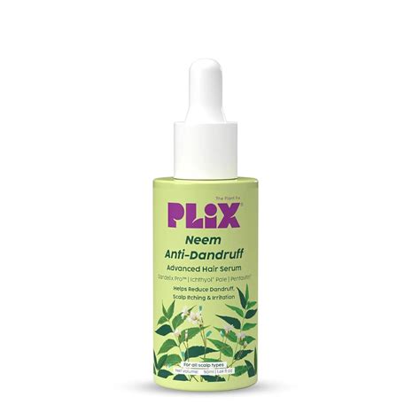 PLIX - THE PLANT FIX Neem Anti-Dandruff Advanced Serum | 3% Dandelix P ...
