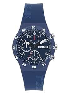 Buy FCUK Beat FW25 Unisex Analog Watch with Blue Case & Matt Blue Dial ...