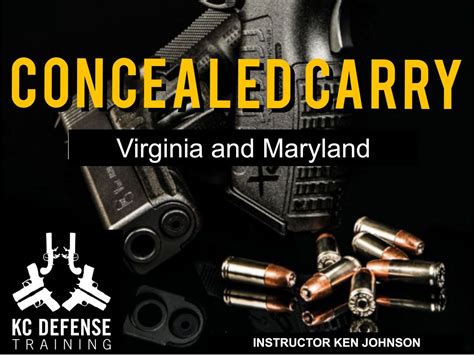 VA/MD Concealed Carry Course, Bolling AFB, Washington, 13 September ...