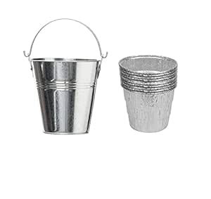 asika Drip Grease Bucket Can & 10-Pack Liners for Traeger 20/22/34, for ...