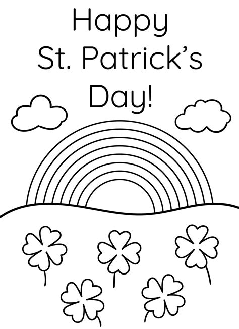 St Patrick Color Pages