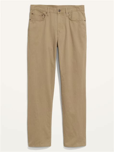 Loose Twill Five-Pocket Pants For Men | Old Navy