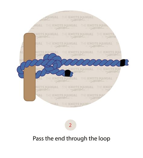 How To Tie Two-Half Hitches