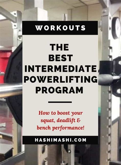 Image result for Intermediate Powerlifting Program
