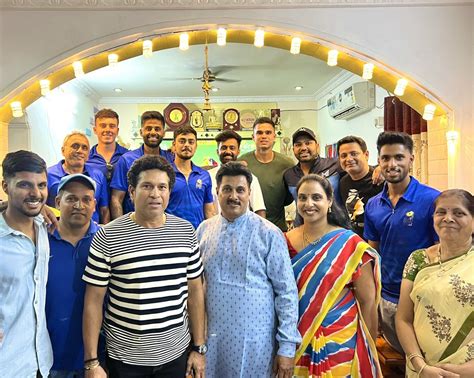 [In pictures] MI contingent visits Tilak Varma's house in Hyderabad for ...