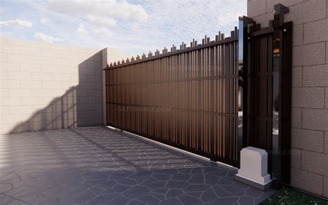 Image result for Sliding Gate Design