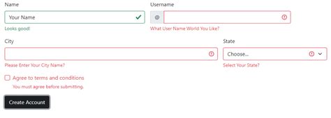 Image result for Validation Form Bootstrap 5