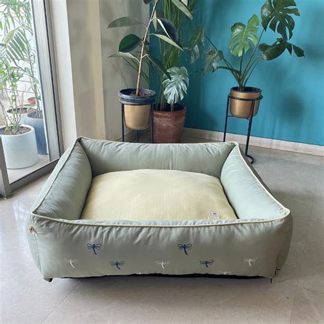 One of a Kind Dog Bed | Washable covers | Embroidered front | 100% ...