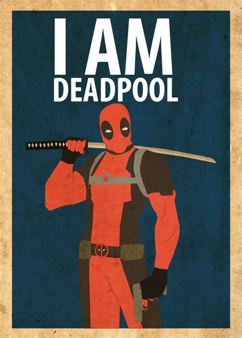 Movie Poster Fan Art - I am Deadpool - Tallenge Hollywood Poster ...