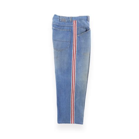 【COU】MARITHE FRANCOIS GIRBAUD side line wide denim pants -2329- | cv