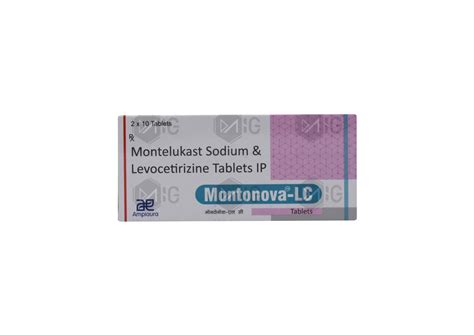Montonova LC Tablet - Price, Uses, Benefits, Side Effects