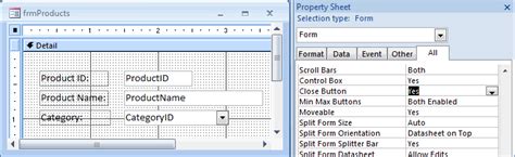 Image result for Close Icon Button MS Access