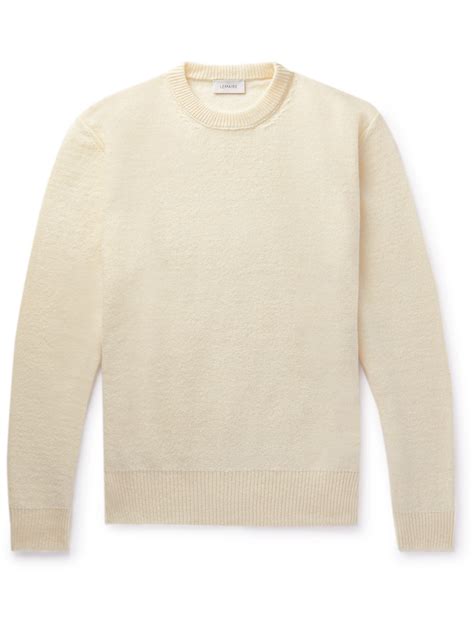 Lemaire Shetland Wool Sweater In Neutrals | ModeSens