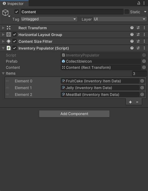 Instantiate UI Prefab Unity 的图像结果