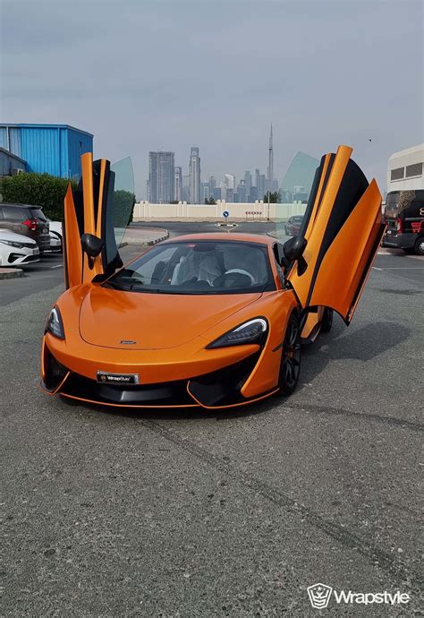 McLaren 570S - Orange Wrap | WrapStyle