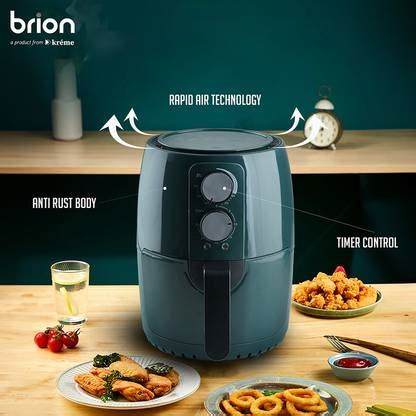 BRION BR-Master Green Air Fryer Price in India - Buy BRION BR-Master ...