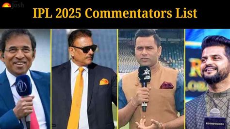 IPL 2025 Commentators List: English, Hindi and Other Languages Commentator